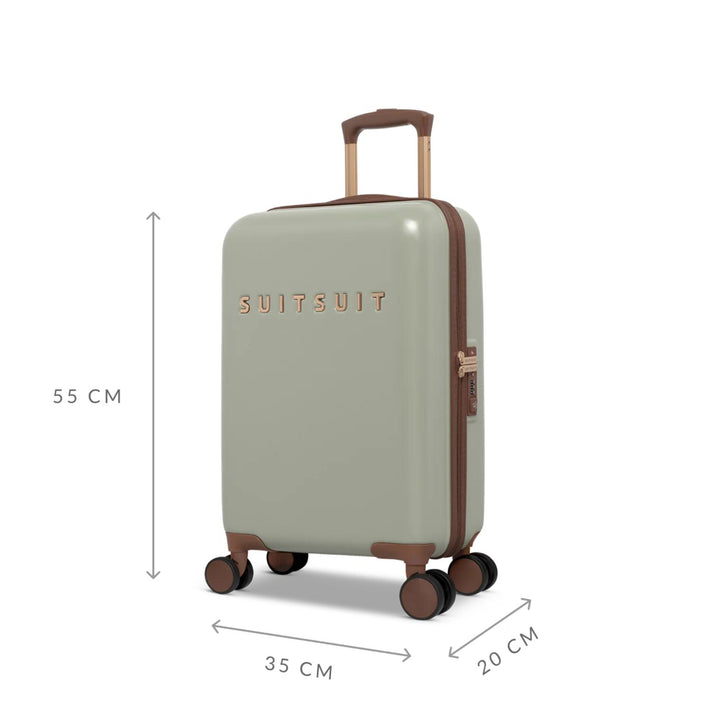 SUITSUIT Handbagagekoffer TR-72612 55 cm Sustained grey SUITSUIT Handbagagekoffer TR-72612 55 cm Sustained grey