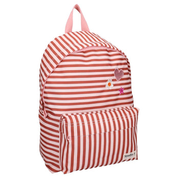 Studio V Rugzak 215-02030 All Striped Up! Brown Studio V Rugzak 215-02030 All Striped Up! Brown