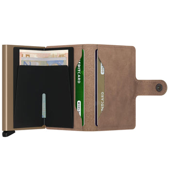 Secrid Pasjeshouder Miniwallet Vintage Taupe Secrid Pasjeshouder Miniwallet Vintage Taupe