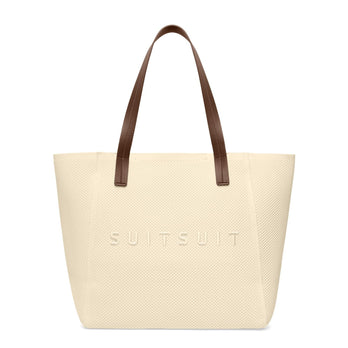 SUITSUIT Tas BS-73520 Flyknit bag Serenity Whisper White SUITSUIT Tas BS-73520 Flyknit bag Serenity Whisper White