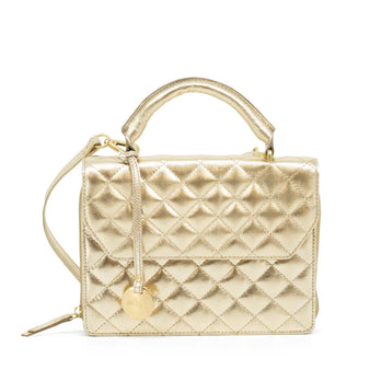 Mosz Tas Kris Bag L Quilted Gold, dull light gold Mosz Tas Kris Bag L Quilted Gold, dull light gold