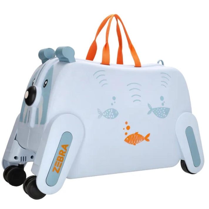 Zebra Trends Koffer W01208 Lichtblauw 018 Zebra Trends Koffer W01208 Lichtblauw 018