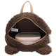 Beagles Rugzak W00506 Friends Teddy Donker bruin 097