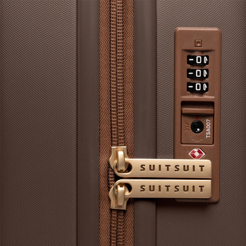 SUITSUIT Handbagagekoffer TR-72812 55cm Chocolate brown