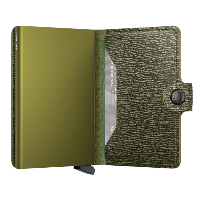 Secrid Pasjeshouder Miniwallet Crisple* Kelp Secrid Pasjeshouder Miniwallet Crisple* Kelp