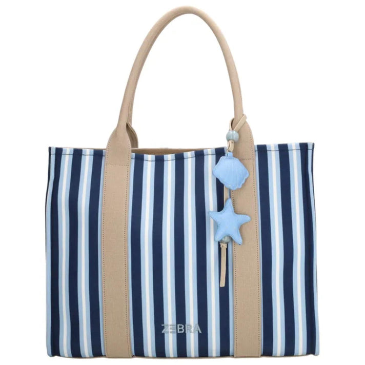 Zebra Trends Shopper 25560 Mira Middenblauw 058 Zebra Trends Shopper 25560 Mira Middenblauw 058