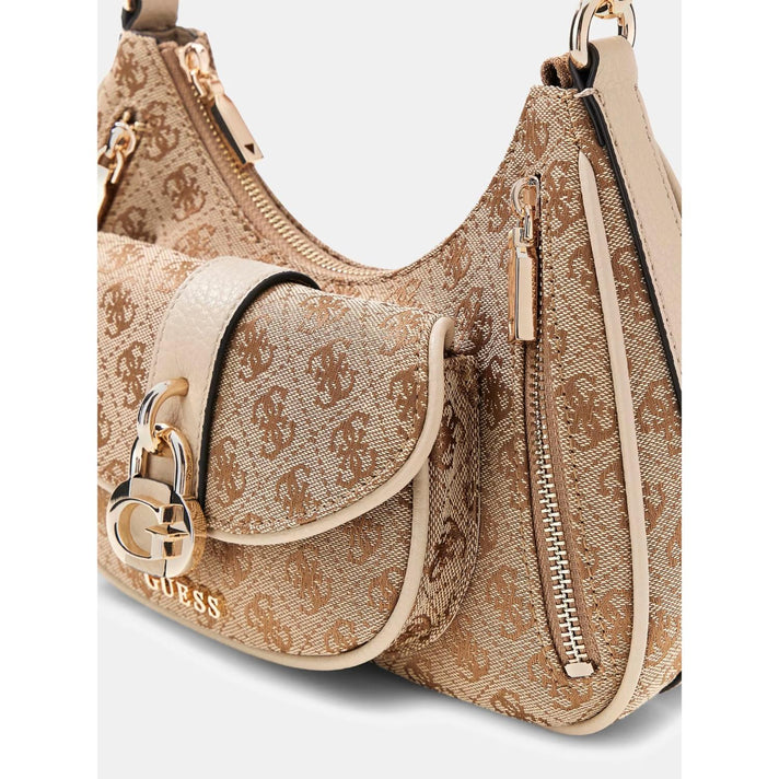 Guess Tas JG836218 Jessa Latte logo Guess Tas JG836218 Jessa Latte logo