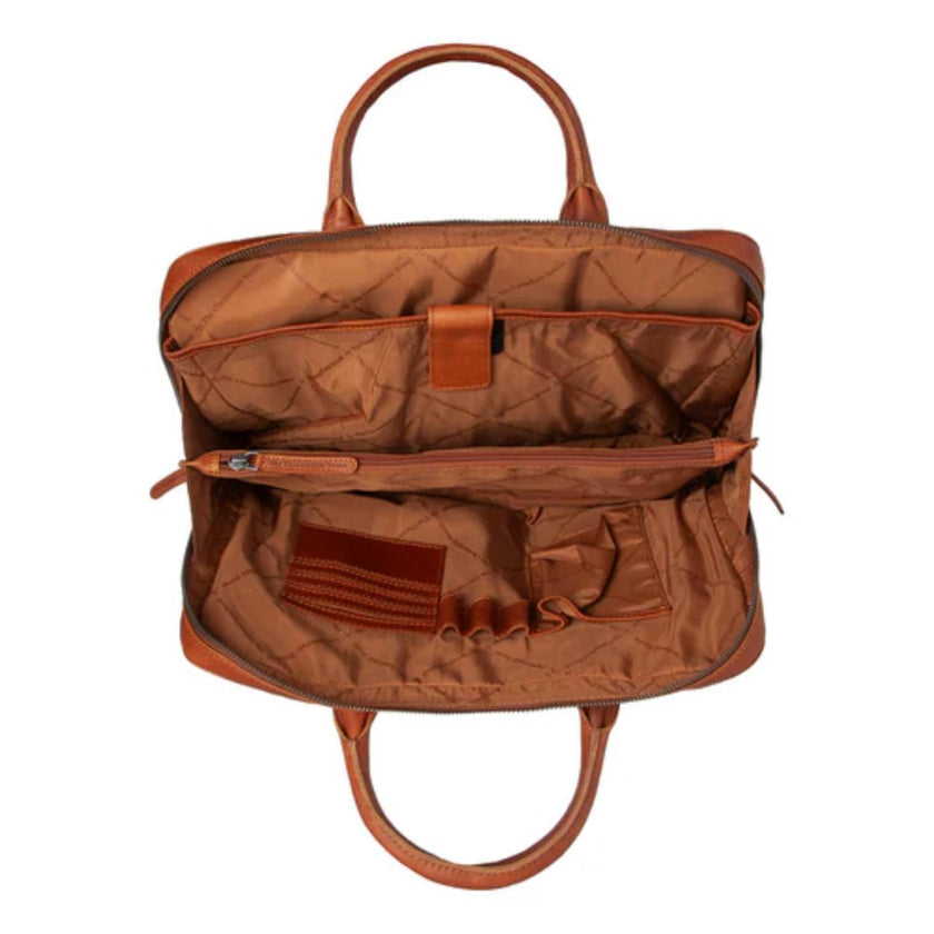Chesterfield Laptoptas C40.1097 Tilbury Cognac 31
