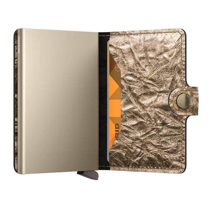 Secrid Pasjeshouder Miniwallet Crunch Gold Secrid Pasjeshouder Miniwallet Crunch Gold