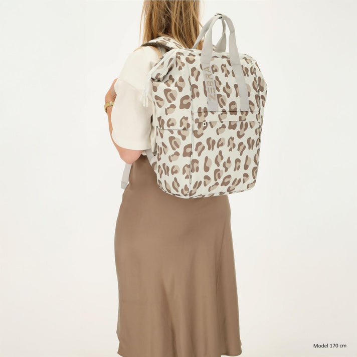 Zebra Trends Rugzak W01579 Sally Luipaard Beige 094 Zebra Trends/Dugros Rugzak W01579 Sally Luipaard Beige 094
