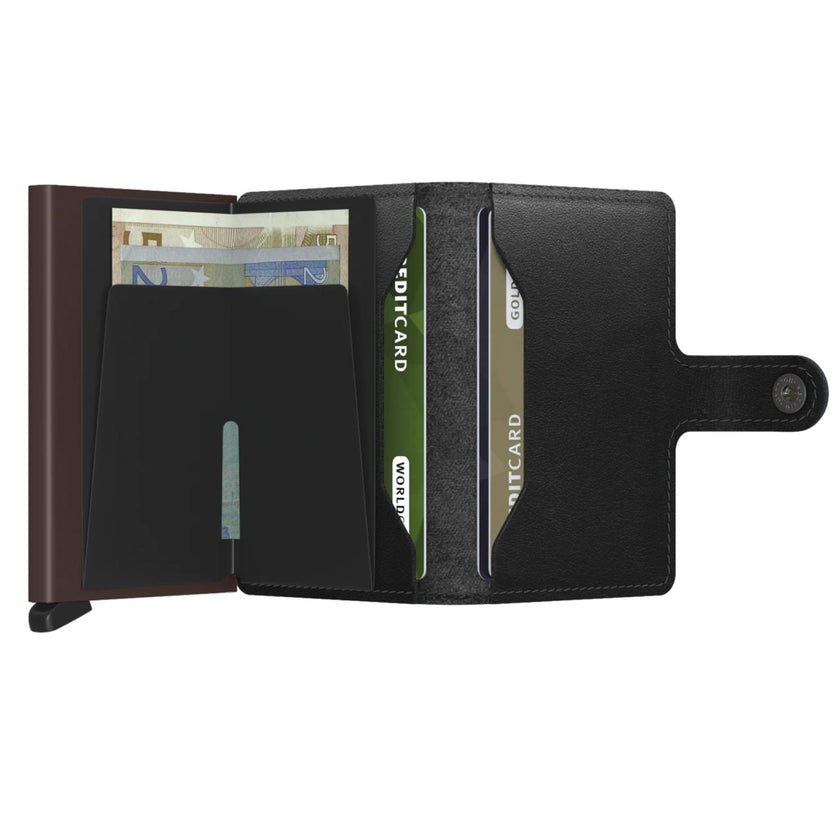 Secrid Pasjeshouder Miniwallet Original Black-Brown