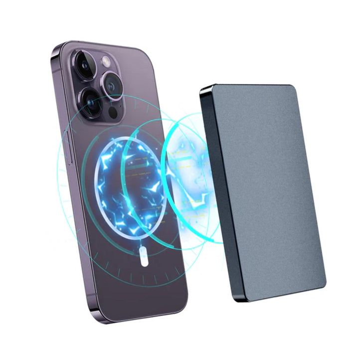 Valenta Pasjeshouder Cardprotector MagSafe Aluminum Cool Grijs Valenta Pasjeshouder Cardprotector MagSafe Aluminum Cool Grijs