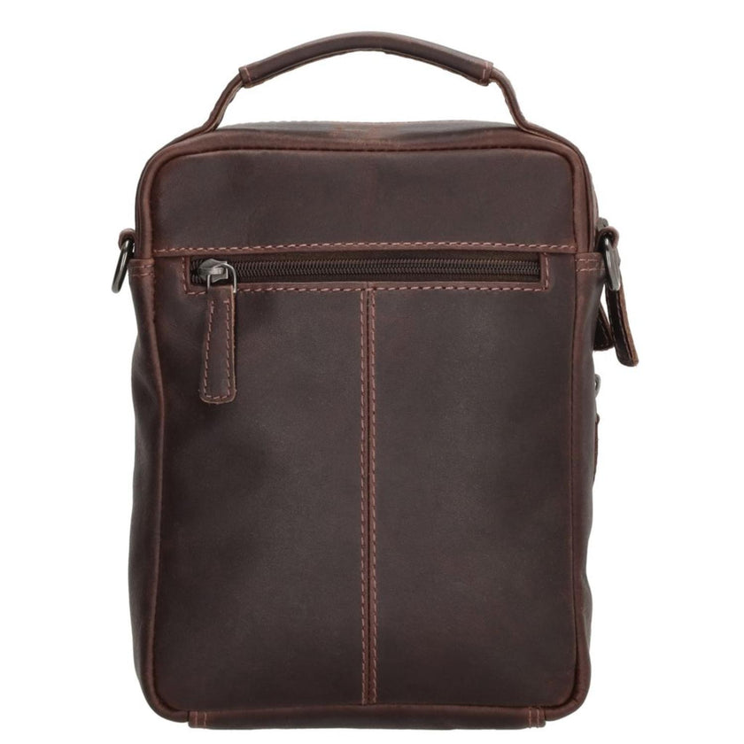 Hide & Stitches Tas 20829 Donkerbruin 097