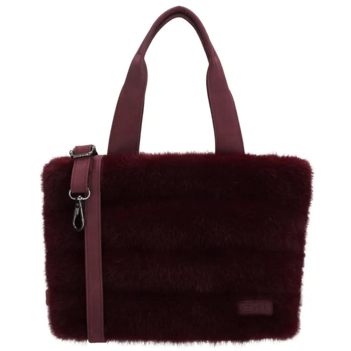 Zebra Trends Tas 23897 Fur Emma Bordo rood 007 Zebra Trends Tas 23897 Fur Emma Bordo rood 007
