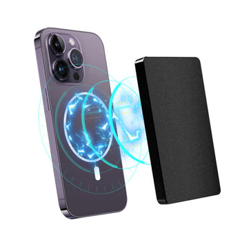 Valenta Pasjeshouder Cardprotector MagSafe Aluminum Zwart Valenta Pasjeshouder Cardprotector MagSafe Aluminum Zwart