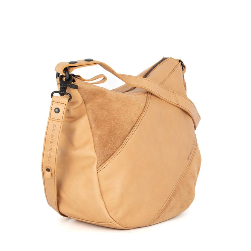 Spikes&Sparrow Tas 608171 Suede mix Camel 13