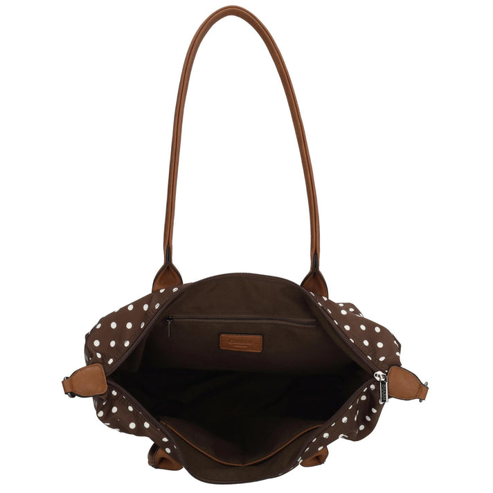 Charm Shopper 20776 Stippen wit-donkerbruin 1291 Charm Shopper 20776 Stippen wit-donkerbruin 1291