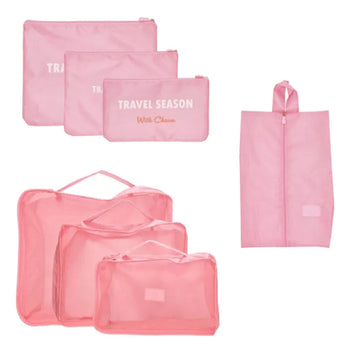 Charm Packing Cube 23594 Travel Roze 009 Charm Packing Cube 23594 Travel Roze 009