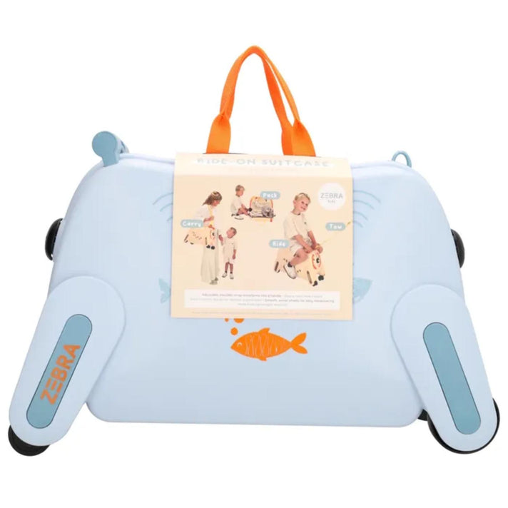 Zebra Trends Koffer W01208 Lichtblauw 018 Zebra Trends Koffer W01208 Lichtblauw 018