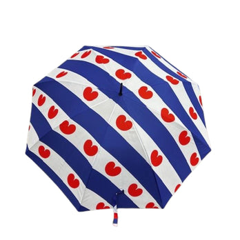 Pasveer Paraplu 00173 Long AC Classic Fries Pompeblêd Pasveer Paraplu 00173 Long AC Classic Fries Pompeblêd