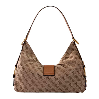 Guess Tas JJ930818 Camden Latte Logo Cognac Guess Tas JJ930818 Camden Latte Logo Cognac