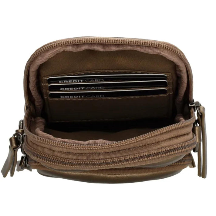 Zebra Trends Telefoontasje 22904 Evie Brons 085 Zebra Trends Telefoontasje 22904 Evie Brons 085