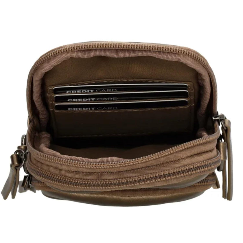 Zebra Trends Telefoontasje 22904 Evie Brons 085