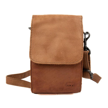 Bear Design Telefoontasje CP2184-* Robbie Cognac/Taupe Bear Design Telefoontasje CP2184-* Robbie Cognac/Taupe