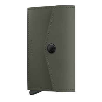 Secrid Envelope wallet Envelope wallet Matte Green-Black Secrid Envelope wallet Envelope wallet Matte Green-Black