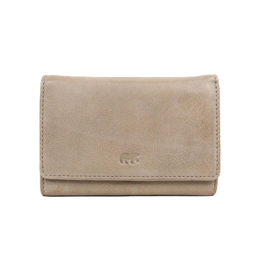 Bear Design Portemonnee CL15572 Flappie Silver Mink
