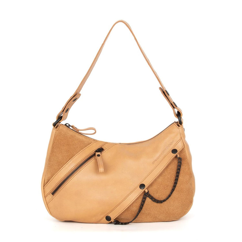 Spikes&Sparrow Tas 608170 Suede mix Camel 13