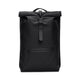 Rains Laptoprugzak 13320 Rolltop Rucksack Black 01