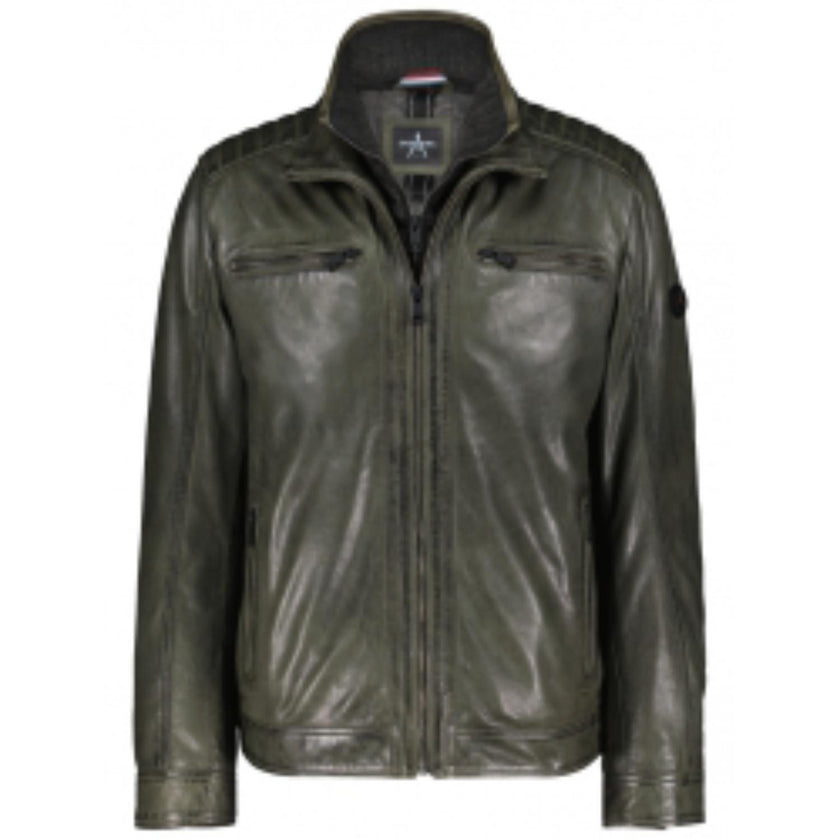 Donders 1860 Heren Jas 52420 Dark Olive 699