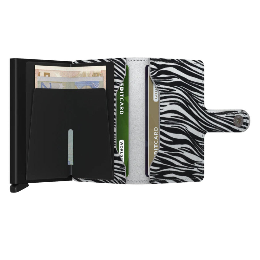 Secrid Pasjeshouder Miniwallet Zebra L.Grey