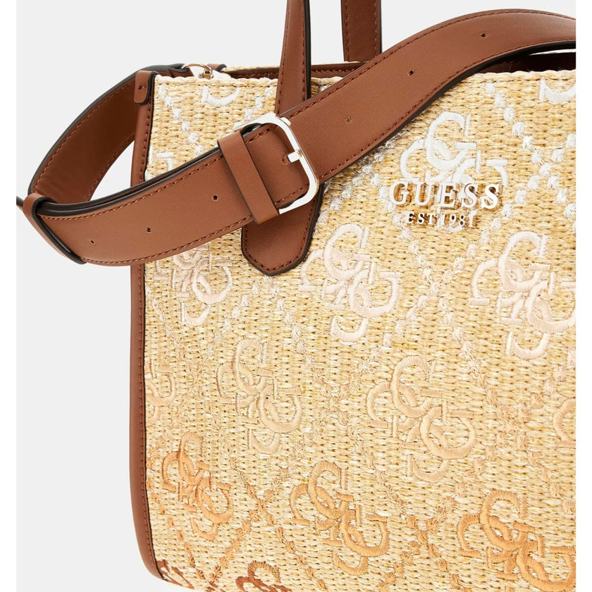 Guess Tas SW866522 Silvana Cognac Logo