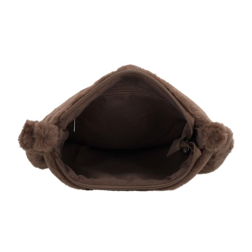 Beagles Tas W01430 Faux Fur Mokka 1273