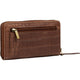 Burkely Portemonnee 1000428 M Zip Around Wallet 22 Bitter Brandy