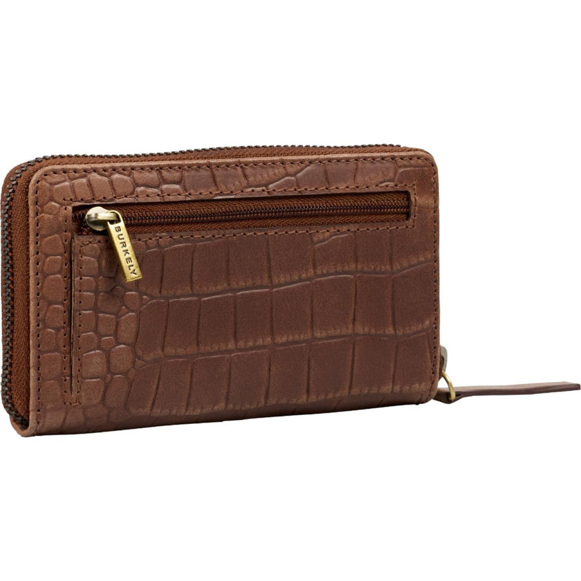 Burkely Portemonnee 1000428 M Zip Around Wallet 22 Bitter Brandy