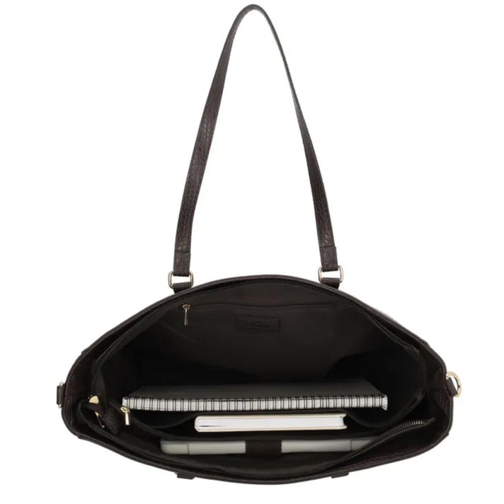 Charm Tas 20322 Midwood Donkerbruin 097 Charm Tas 20322 Midwood Donkerbruin 097