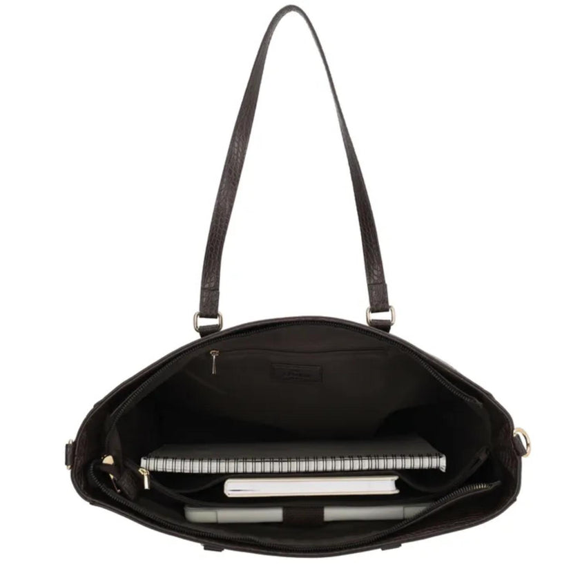 Charm Tas 20322 Midwood Donkerbruin 097