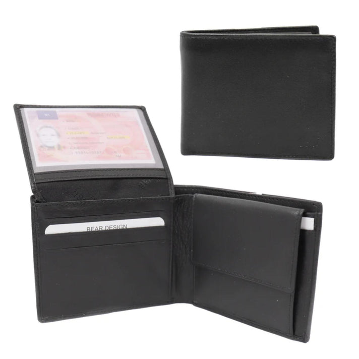 Bear Design Portemonnee FR9665 Zwart Bear Design Portemonnee FR9665 Zwart