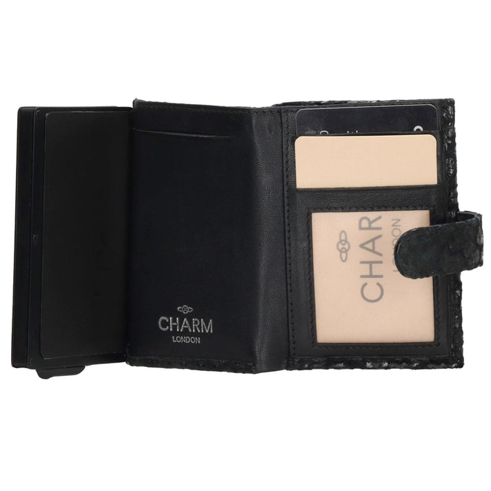 Charm Creditcardetui 19208 Camberwell Black Leopard 001 Charm Creditcardetui 19208 Camberwell Black Leopard 001