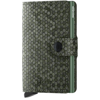 Secrid Pasjeshouder Miniwallet* Hexagon Green Secrid Pasjeshouder Miniwallet* Hexagon Green
