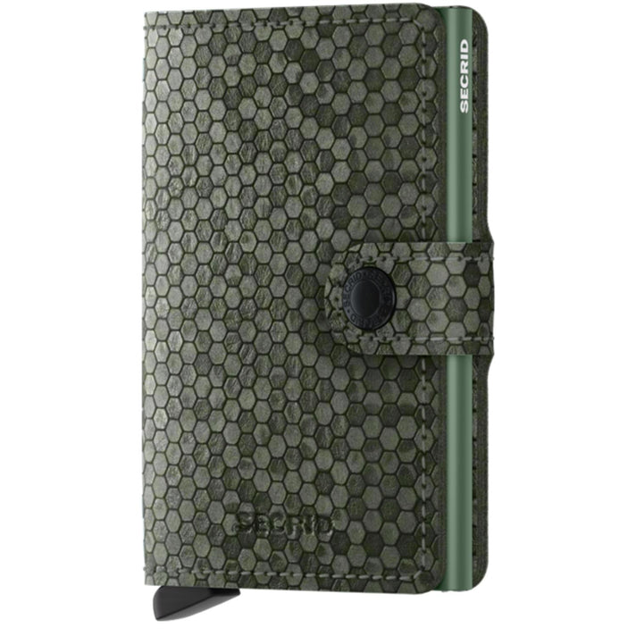 Secrid Pasjeshouder Miniwallet* Hexagon Green Secrid Pasjeshouder Miniwallet* Hexagon Green