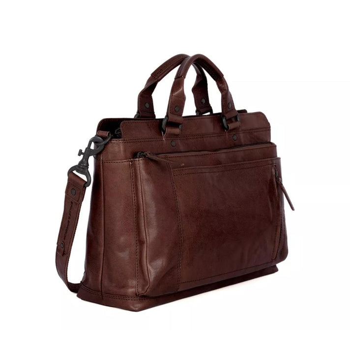 Spikes&Sparrow Laptoptas 501370 Donkerbruin 01 Spikes&Sparrow Laptoptas 501370 Donkerbruin 01