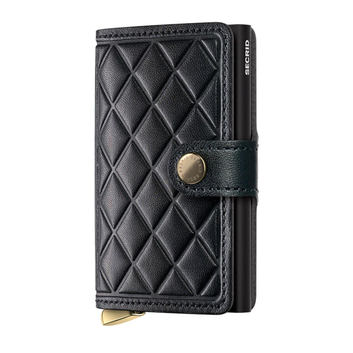 Secrid Pasjeshouder Miniwallet Diamond Emboss Black + Secrid Pasjeshouder Miniwallet Diamond Emboss Black +