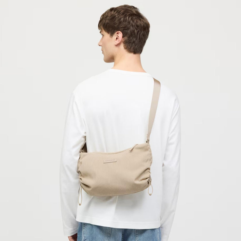 Kapten & Son Tas Skara S Cord Dusty Sand Cord