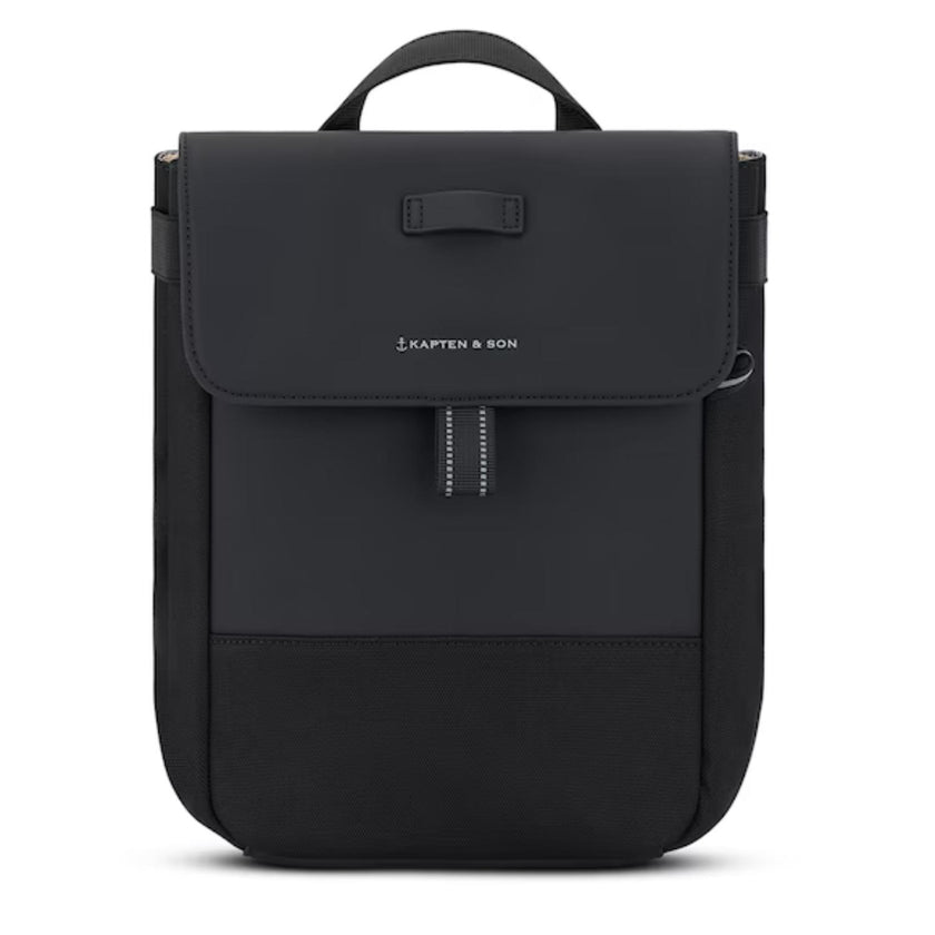 Kapten & Son Rugzak Fyn kids All Black