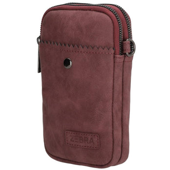 Zebra Trends Telefoontasje 20865 Bordeaux rood 007 Zebra Trends Telefoontasje 20865 Bordeaux rood 007