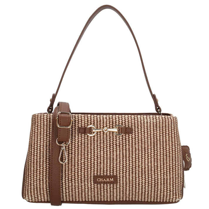 Charm Tas 25349 Santorini Bruin 006 Charm Tas 25349 Santorini Bruin 006
